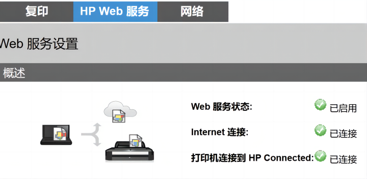 惠普打印机云打印错误
